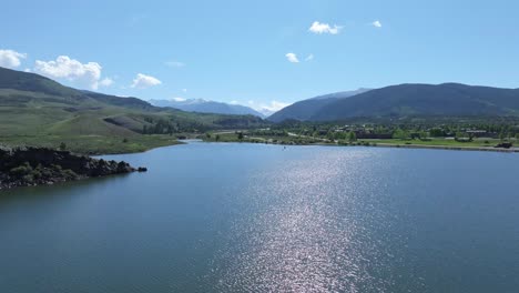 dillion reservoir, colorado