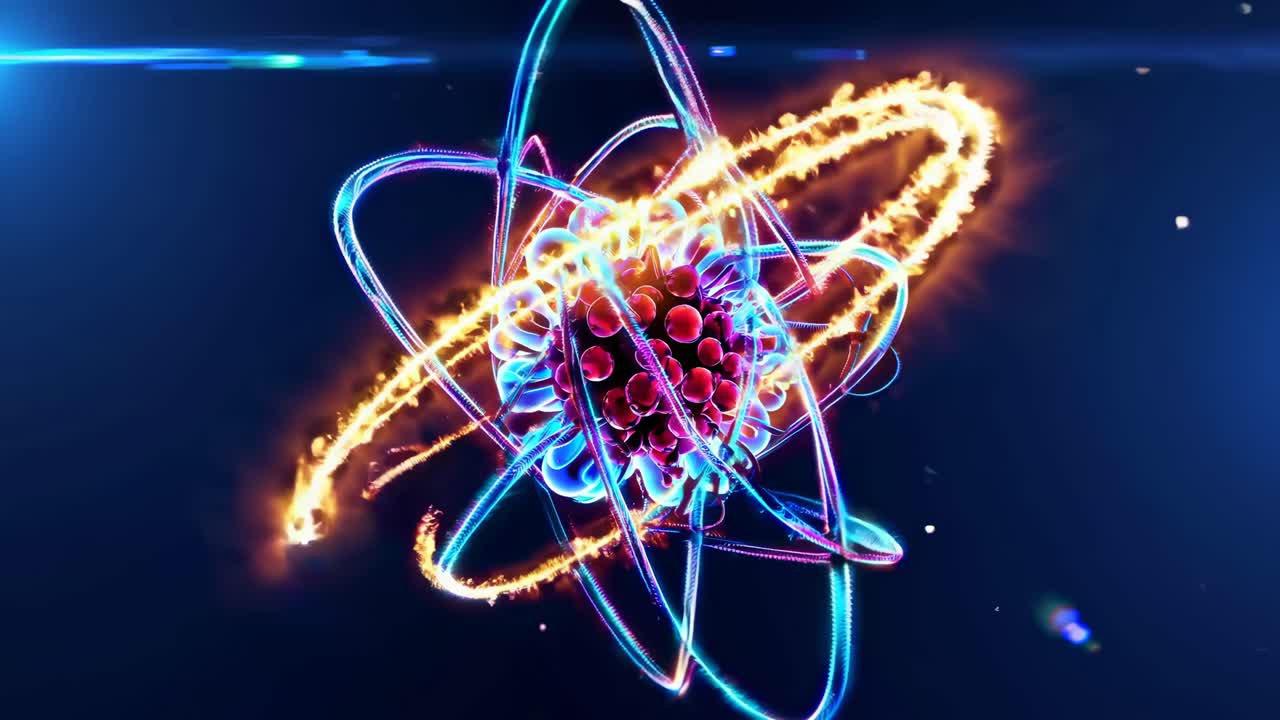 Abstract Atomic Structure Visualization