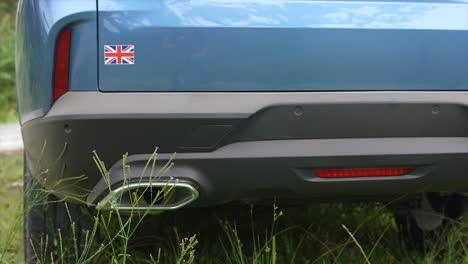 Rear-of-Maxus-D90-car,-Rear-of-car,-car-rear-bumper-SUV