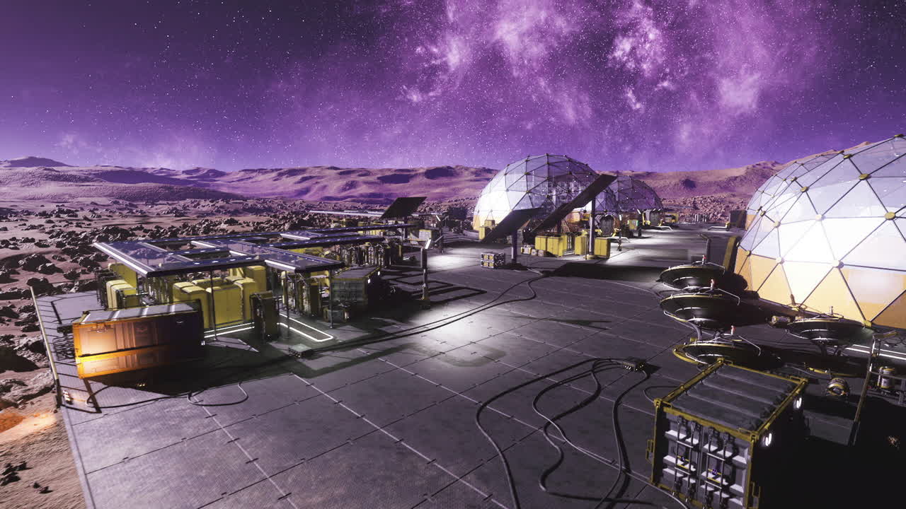 Robotic devices carry out surveillance and upkeep on planetary ecosystems