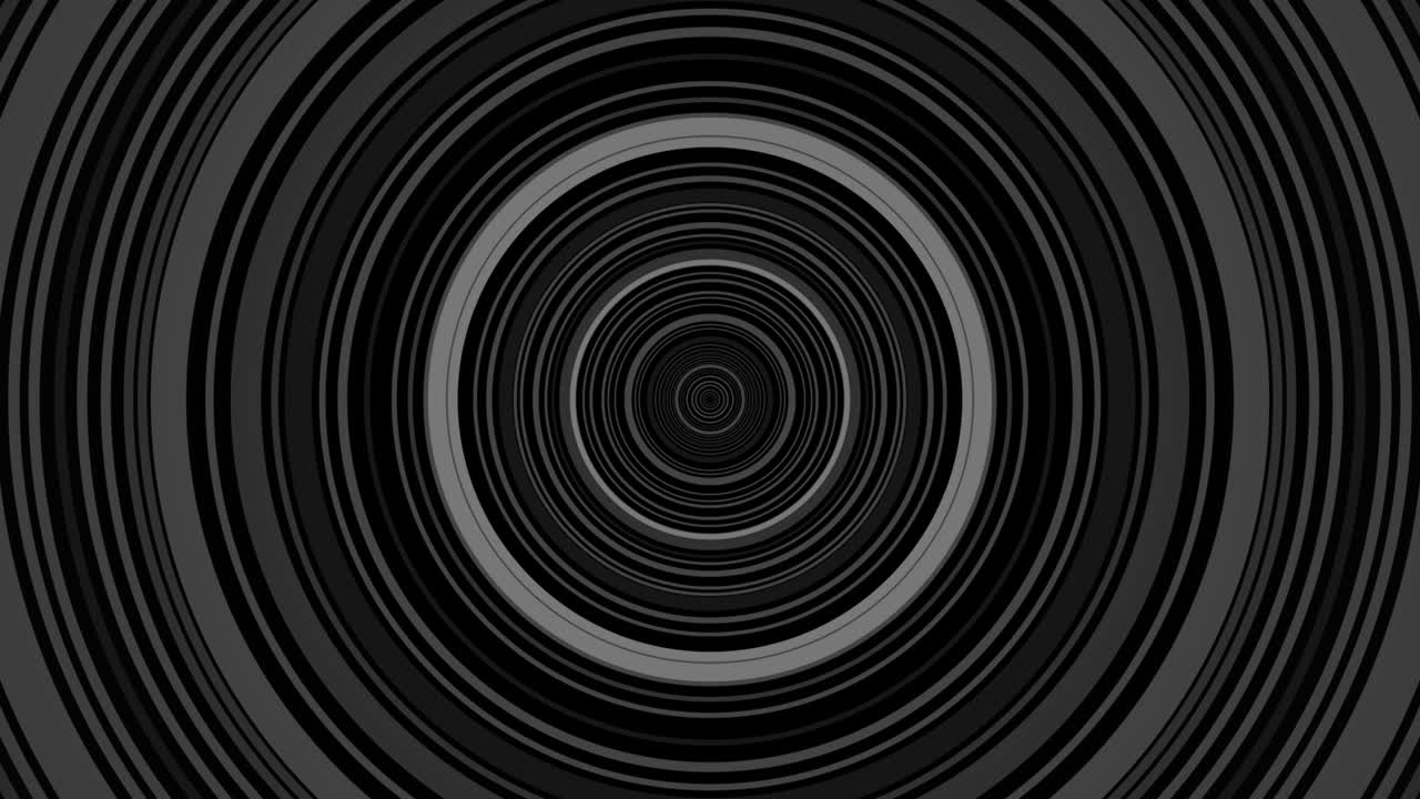 Blacks and greys circles background animation