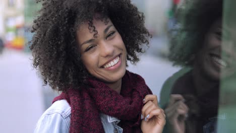 Beautiful-laughing-woman-