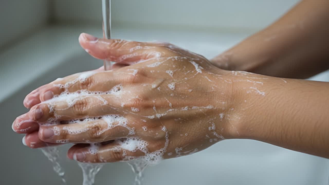 Demonstrating Effective Handwashing Techniques: A Step-by-Step Guide on Using Soap and Water to Ensure Proper Hygiene and Eliminate Germs