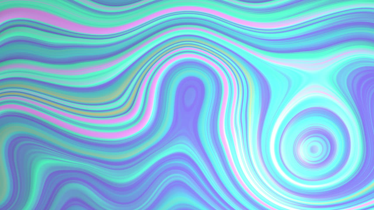 다채로운 액체 배경에 거대한 판매 텍스트의 애니메이션