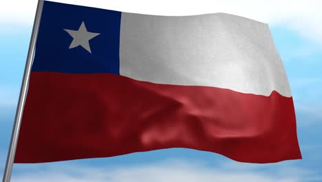 bandera de chile