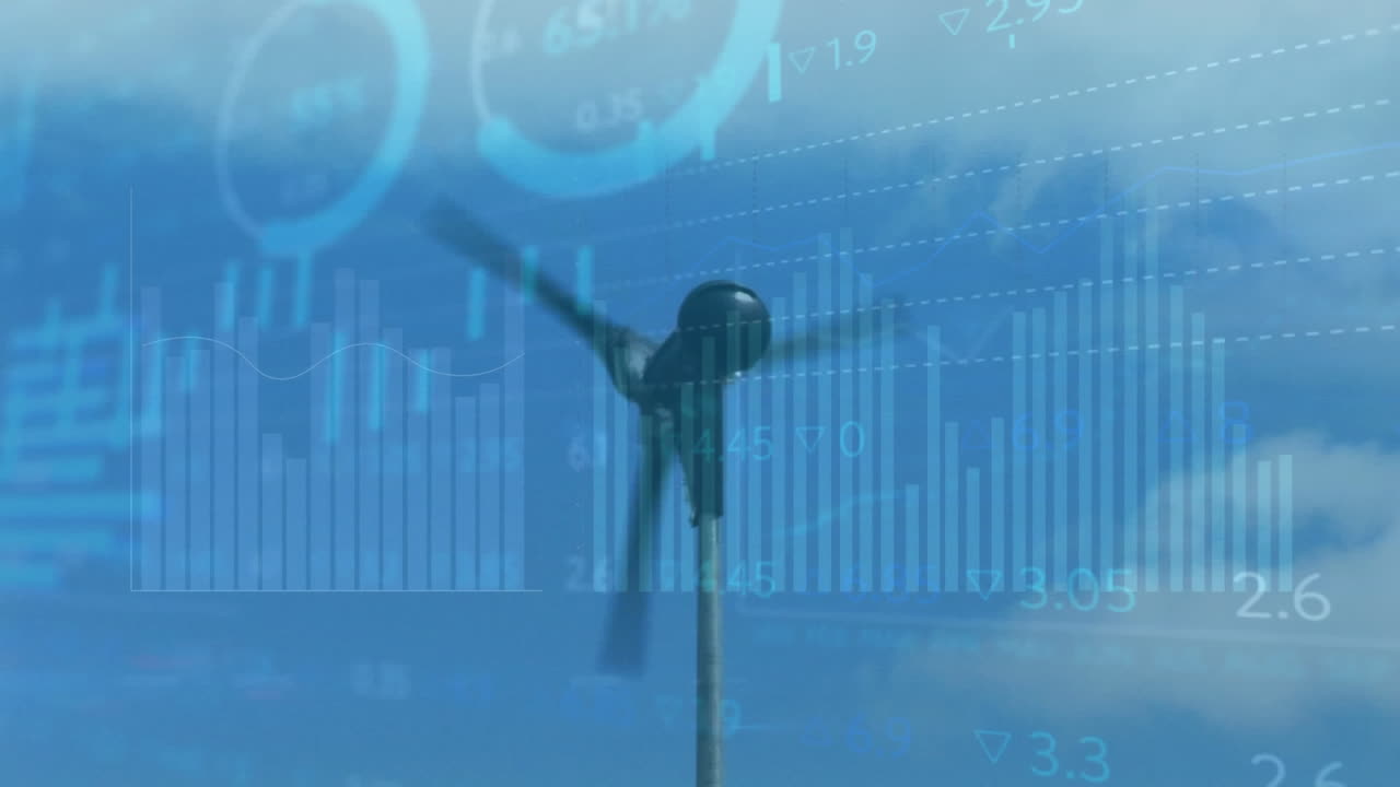 ⁇ 락 위의 보라색 빛 트레일의 애니메이션과 데이터 처리