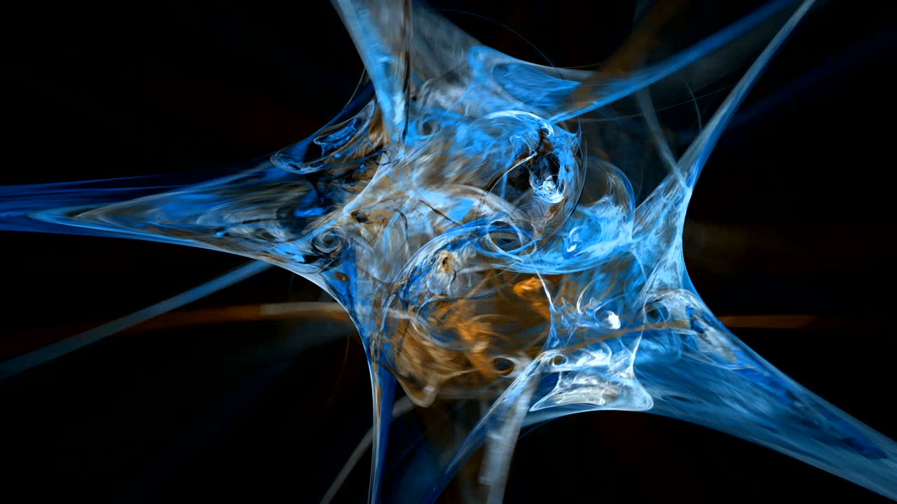 curvas coloridas movimiento de bucle abstracto fondo