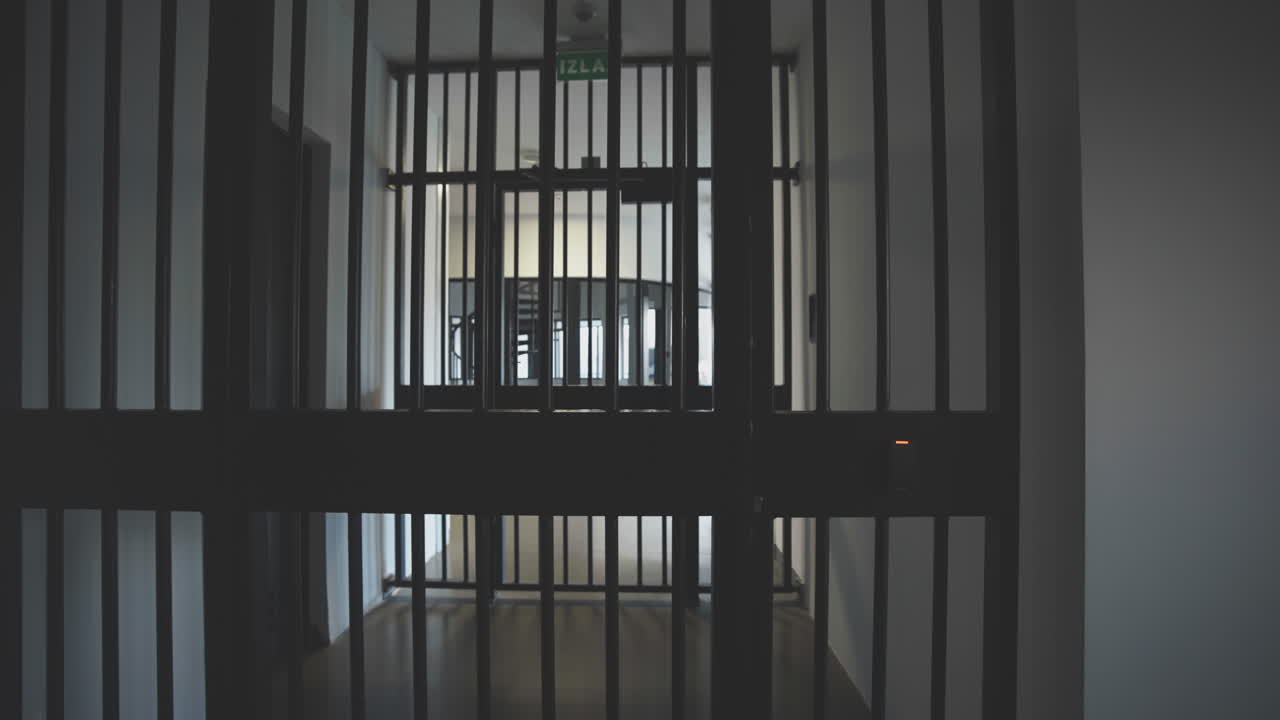 Dark Prison Corridor