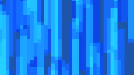 Gradient blue pixels in 8 bit of architecture