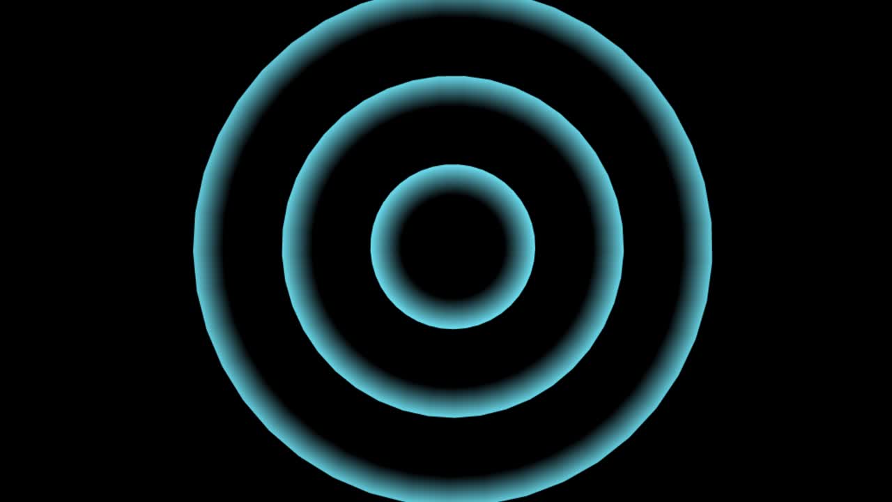 Golf geluidsgolf zwarte achtergrond vormanimatie motion graphics
