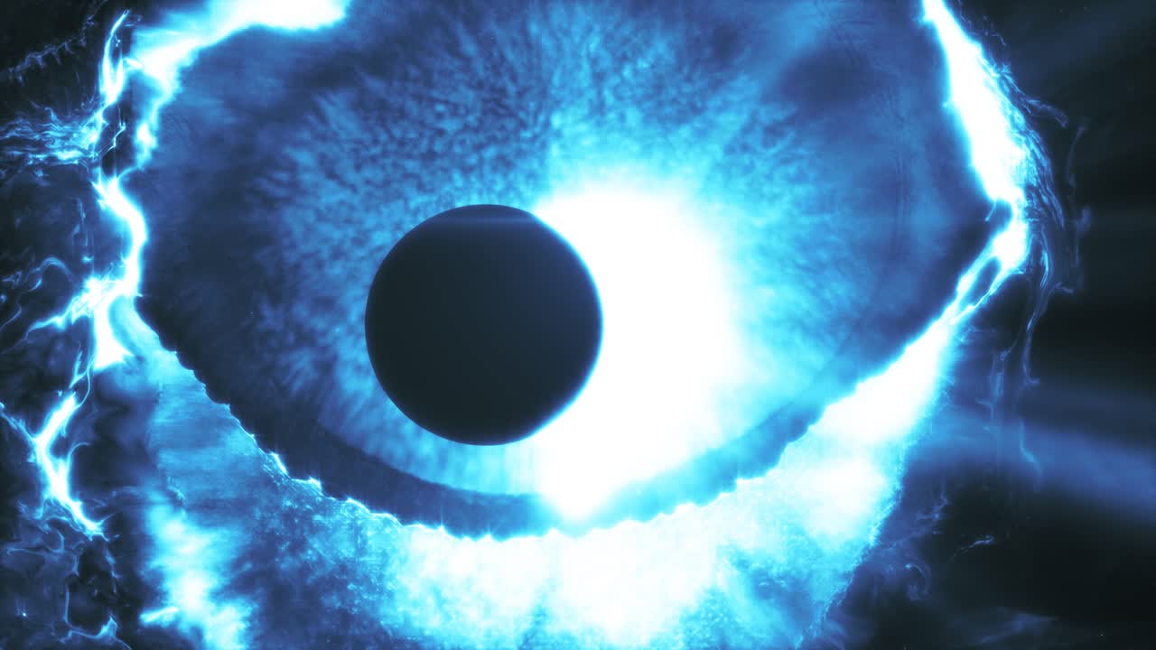 잉크 방울이 형성하는 행성  ⁇ 도 일식 성운 추상