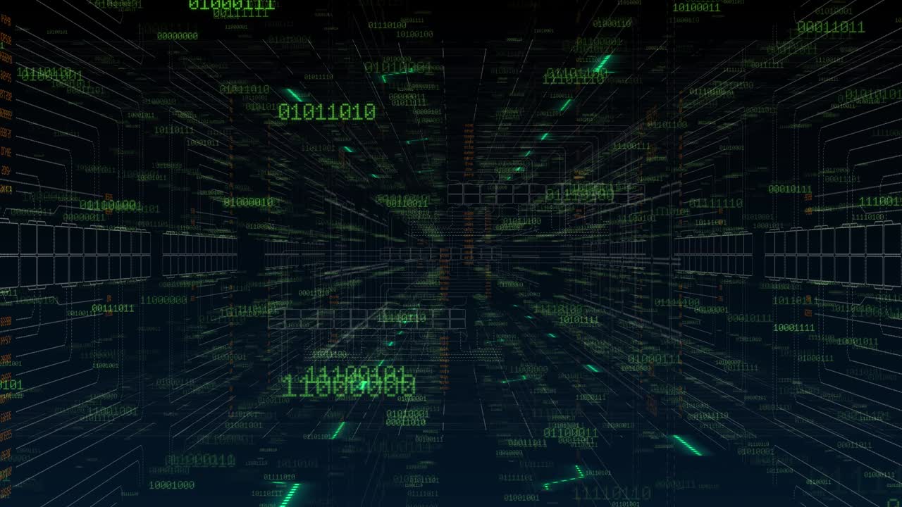 Futuristic CG Animation Background