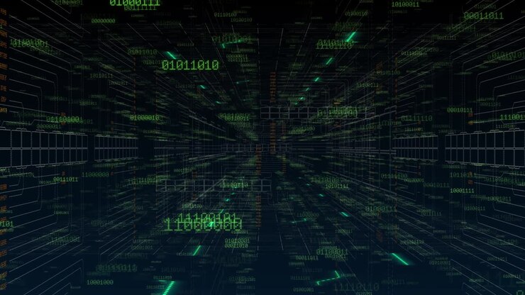 Futuristic CG Animation Background