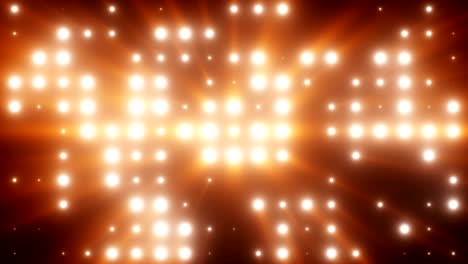 bright flash of led lights with rays of light