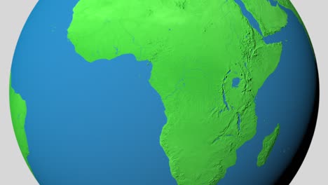 zoom in to 3d map of democratic republic of the congo