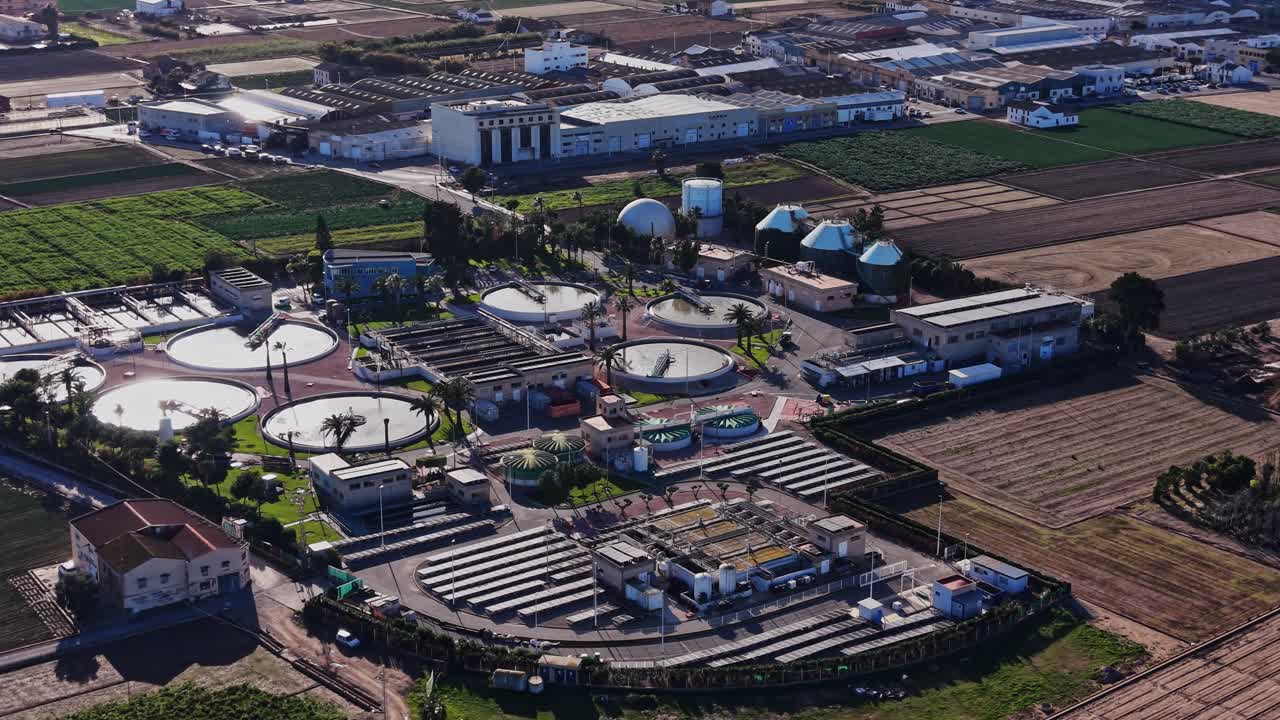 Water treatment facility in Spain showcases modern processing techniques