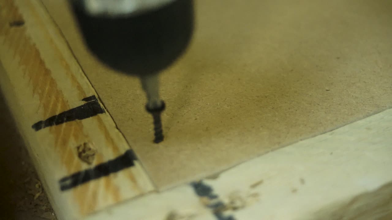 ensamblaje de marcos de madera