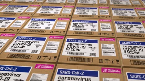 caja de vacuna contra el covid-19 3 en 1.