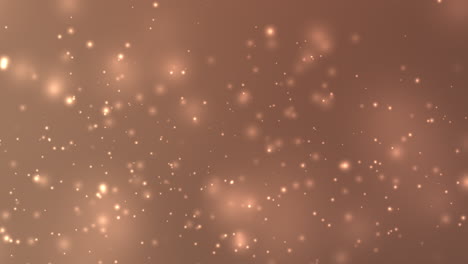 brown particle animation looping for abstract presentation background