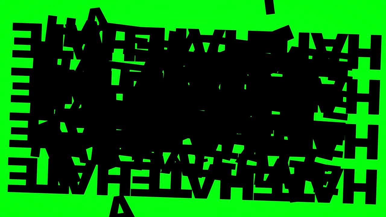 concepto de violencia y odio en la pantalla verde