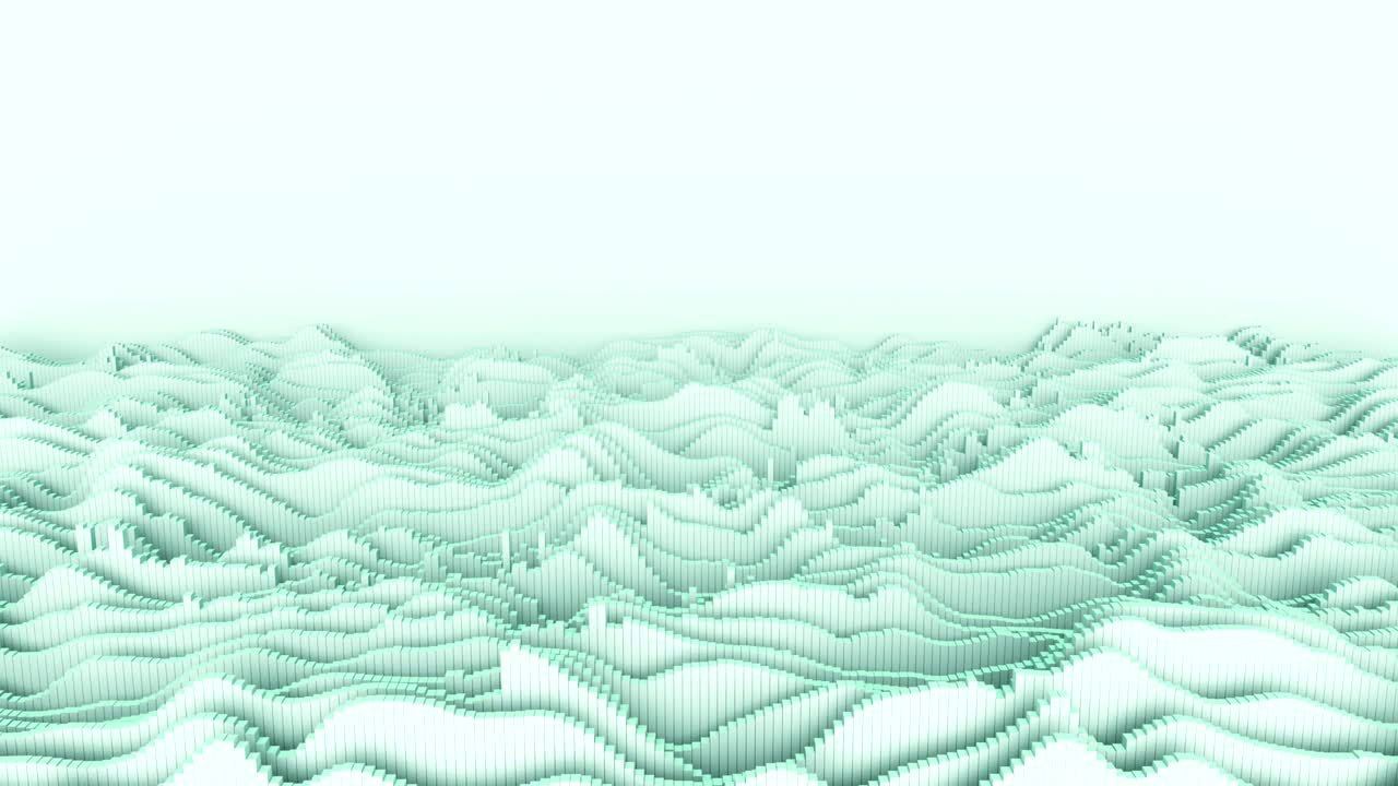 4k formas de onda abstractas con espacio de copia.