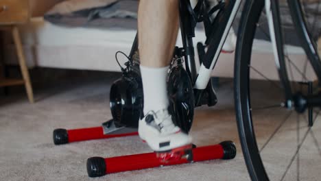 entrenamiento de ciclismo en interiores