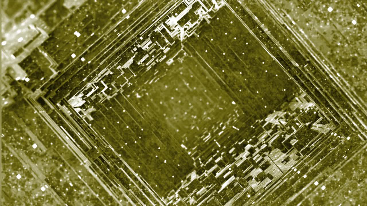 patrón geométrico 3d abstracto con líneas brillantes