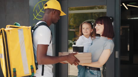 food delivery to a family