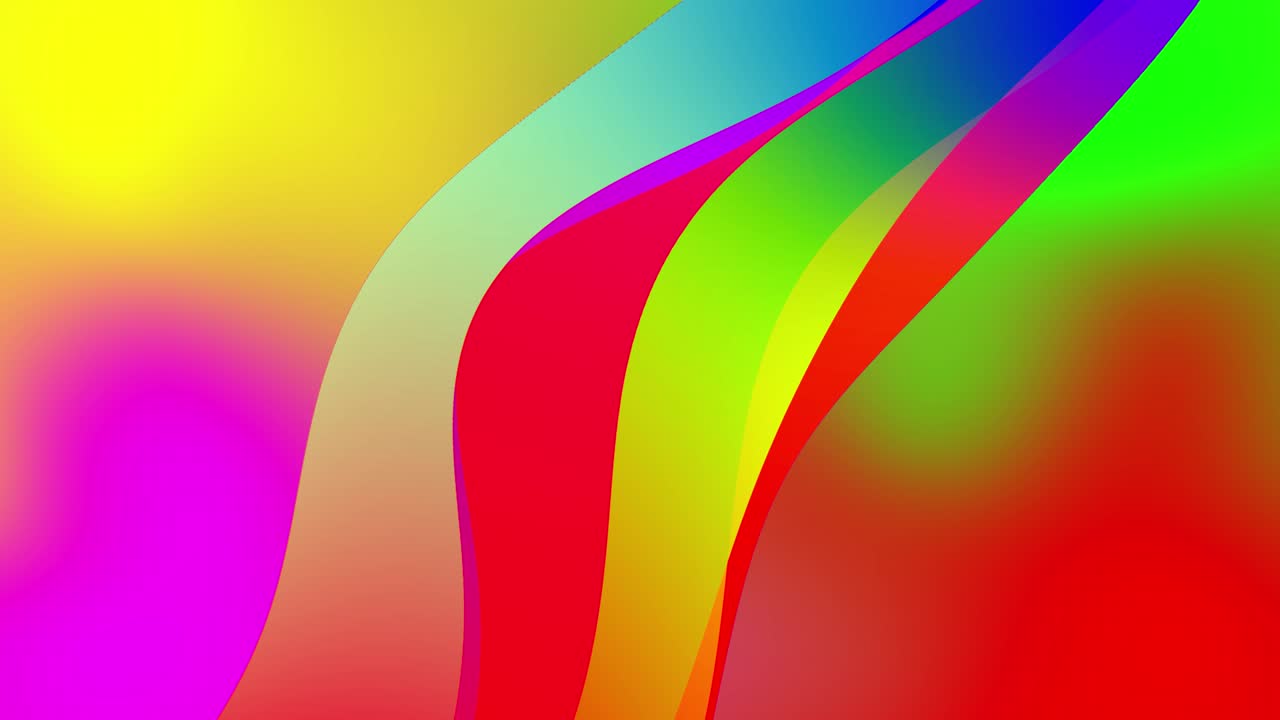 abstracto colorido bucle sin costuras fondo de onda suave