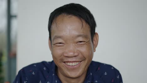 portrait of a smiling man