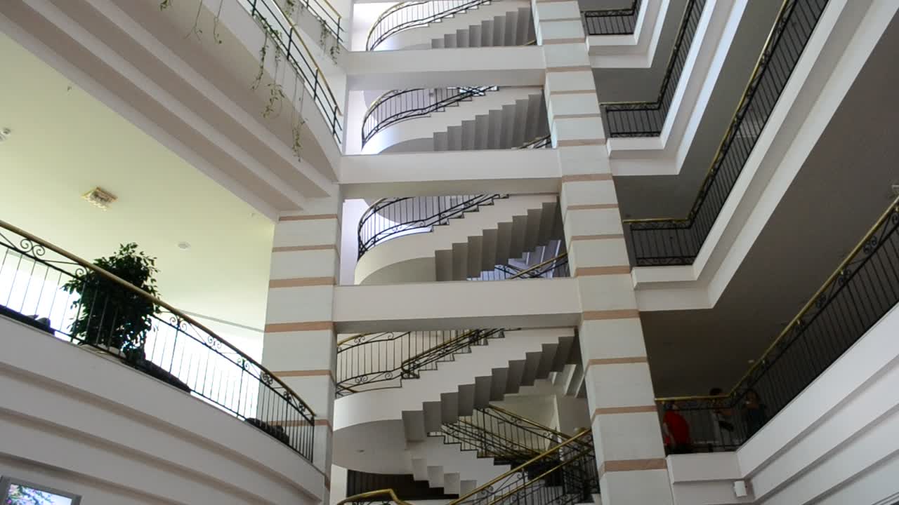 Hotel, escaleras
