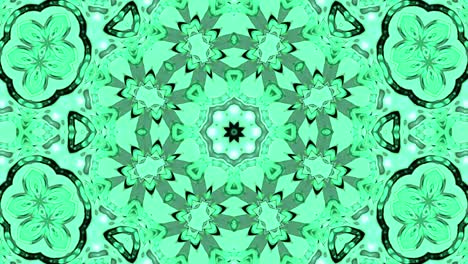 3d pętlowane abstrakcyjne ozdobne tło dekoracyjne. hipnotyczny modny kaleidoskop.