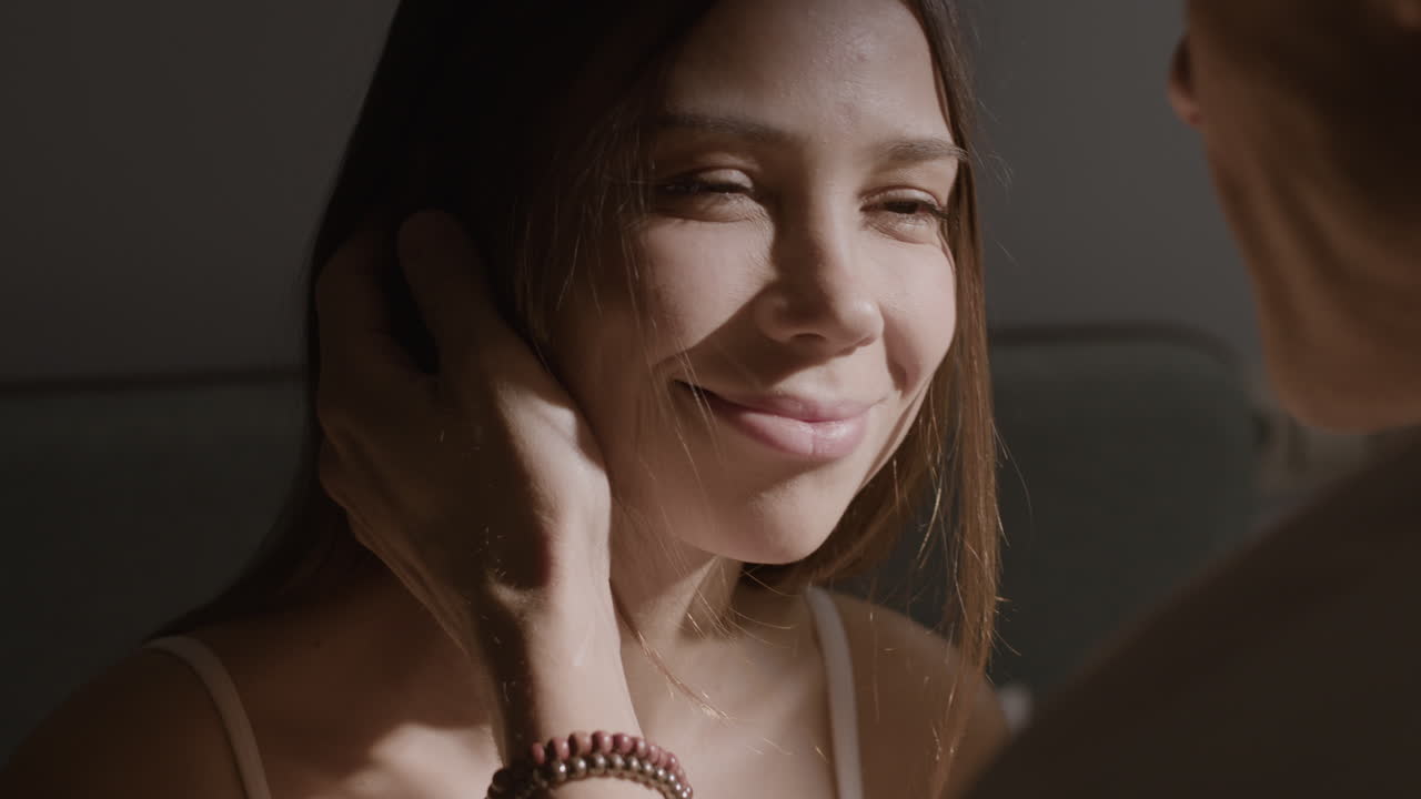 el momento íntimo de la pareja