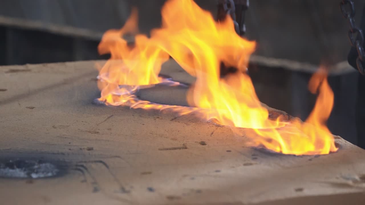 안전 첫 번째 개념: 주조 과정에 대한 수지 코팅 모래 제품
