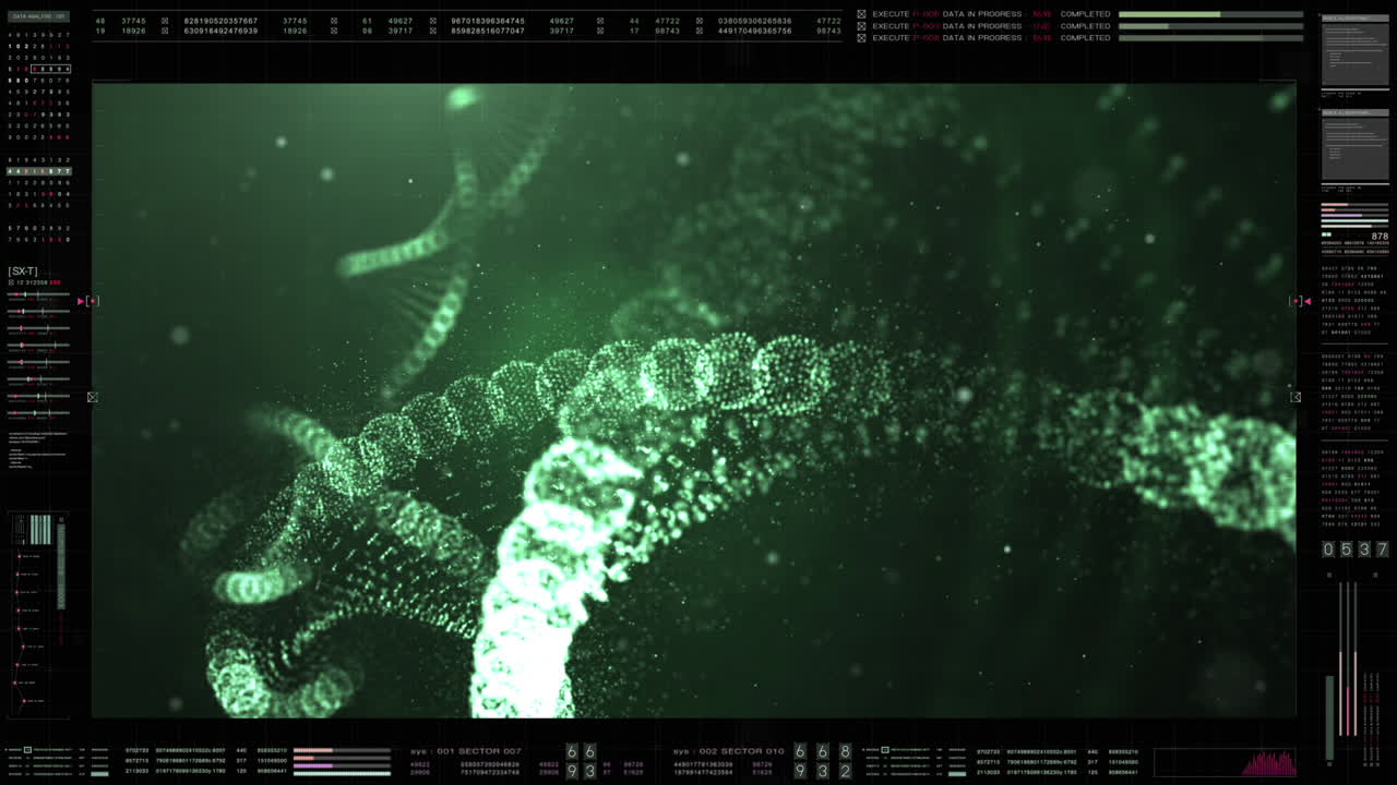 디지털 배경 컴퓨터 데스크탑 디스플레이 화면을 위한 홀로그램 기계 및 디지털 데이터 원격 측정 정보 디스플레이가 있는 고급 모션 그래픽 미래형 사용자 인터페이스 헤드 업 디스플레이 화면