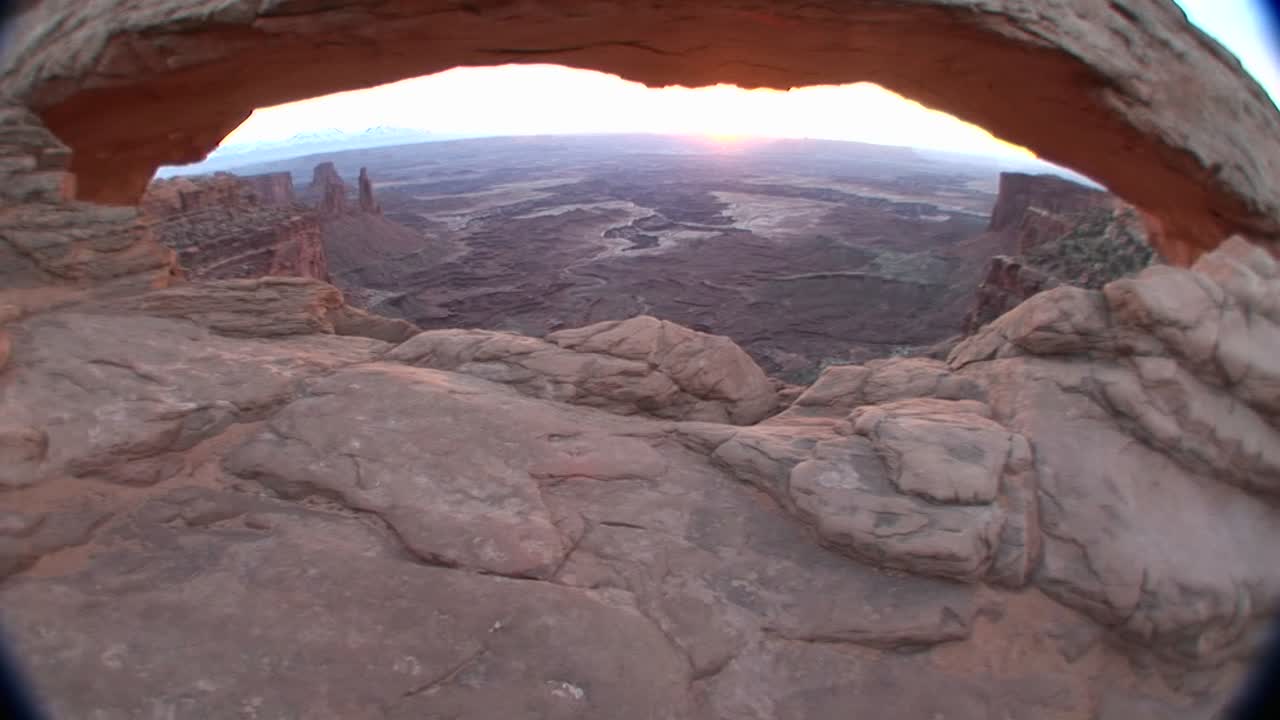 arco de mesa en el parque nacional canyonlands