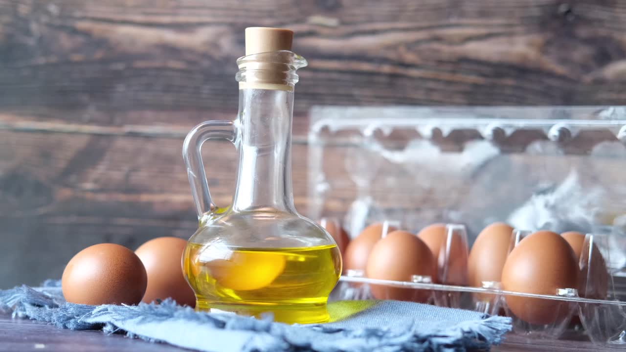 달과 요리 기름