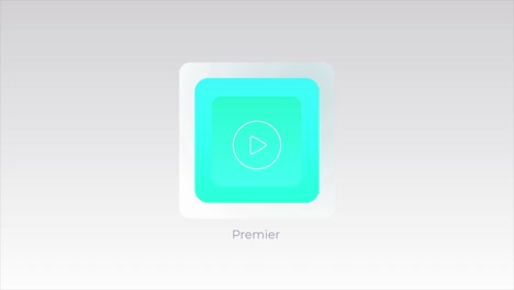 play button icon - premier