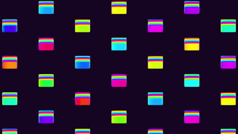 vibrant checkerboard pattern eye-catching colored squares in grid