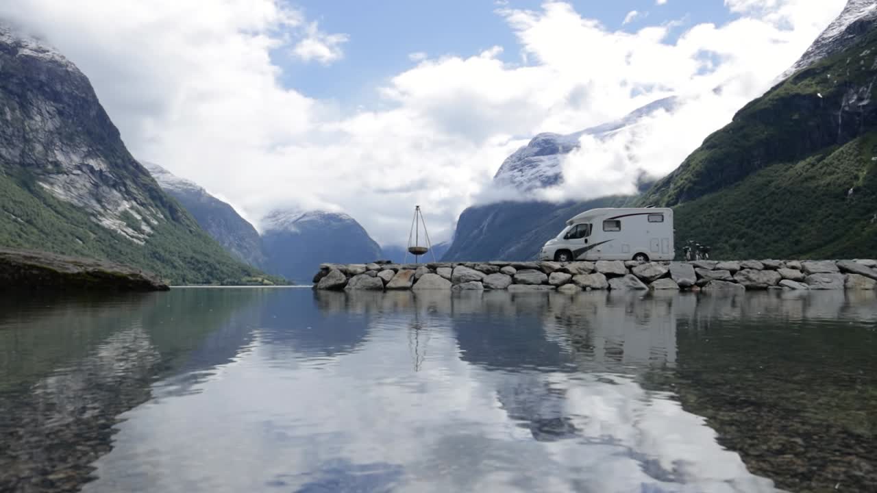 가족 휴가 여행 rv, 오토바이 휴가 여행