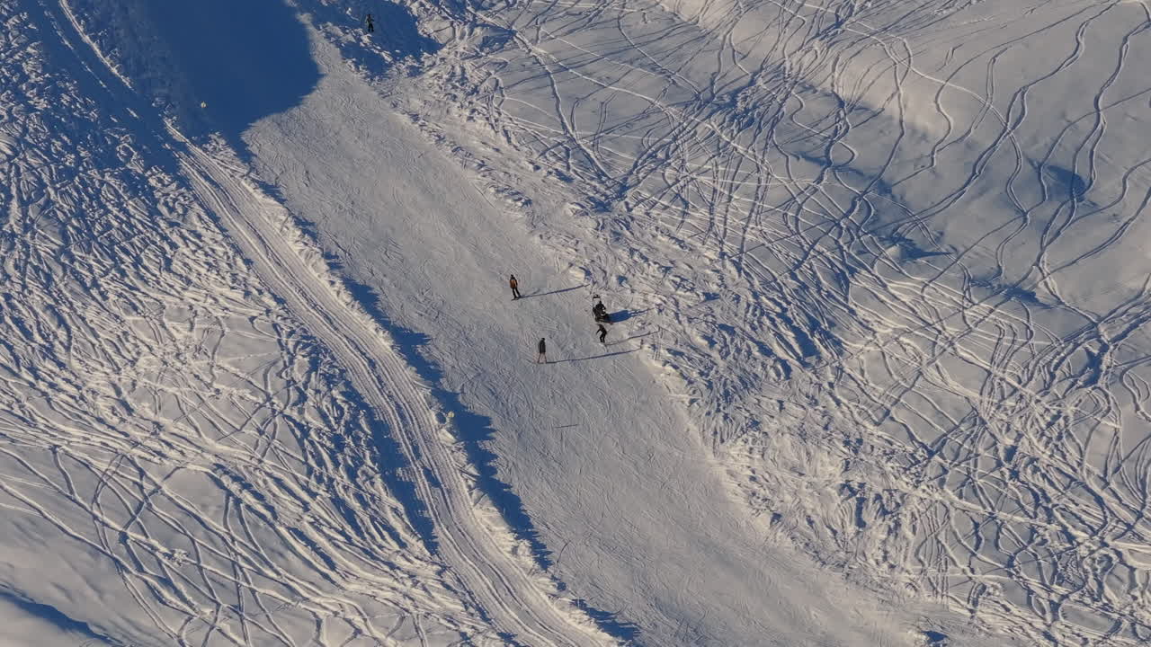 4K Cinematic drone footage at Gudauri Ski Resort_69