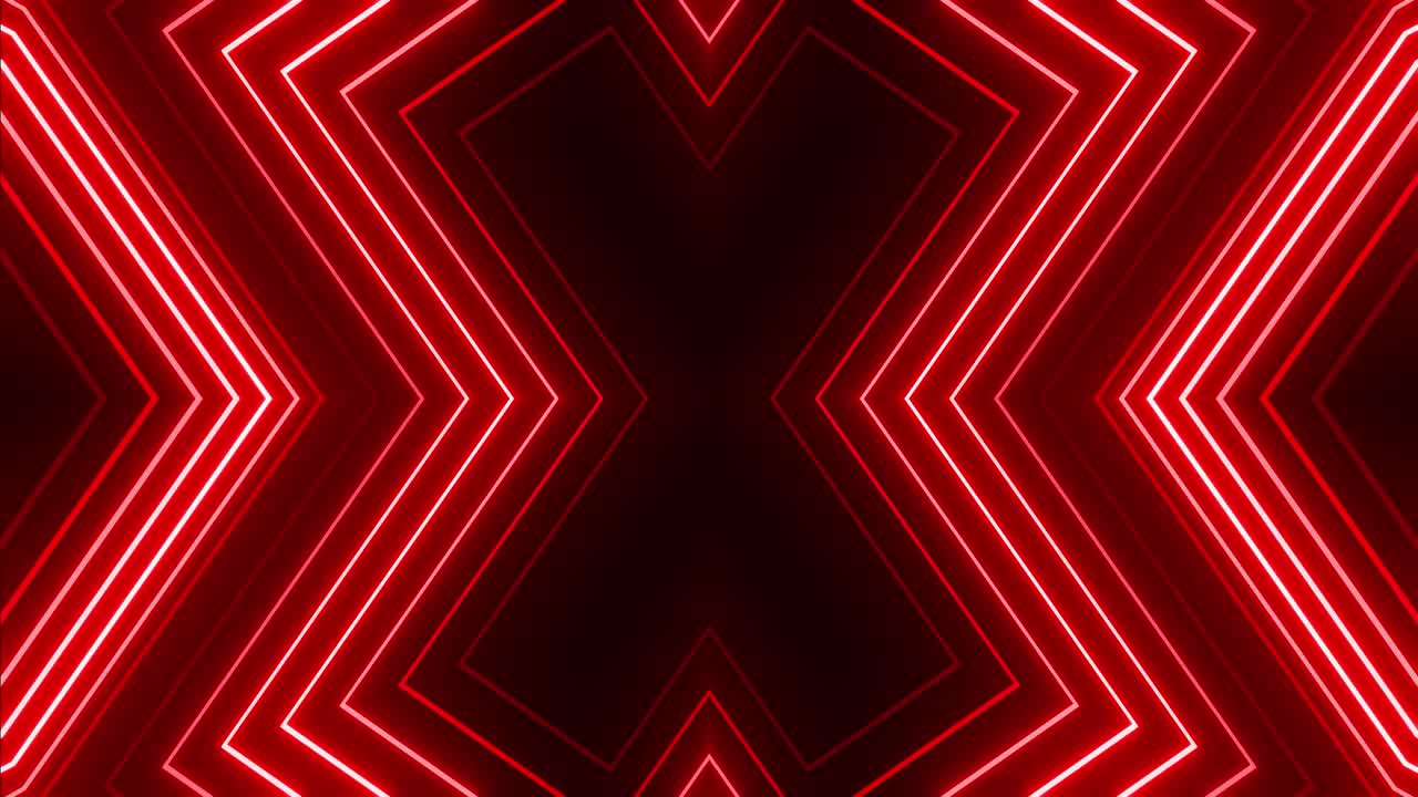 Motivo geometrico rosso neon