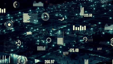 Concepto-De-Tecnología-De-Construcción-Con-Gráfico-De-Alteración-Sobre-El-Sitio-De-Construcción