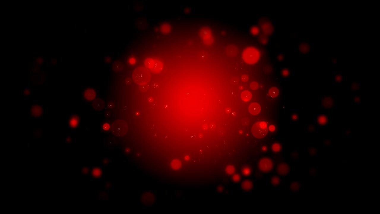 vídeo de fondo de partículas en 4k