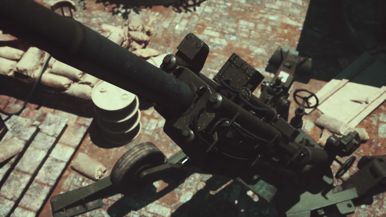 cañón en la ciudad