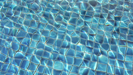 beautiful ripples of chlorine swimming pool crystal clear water