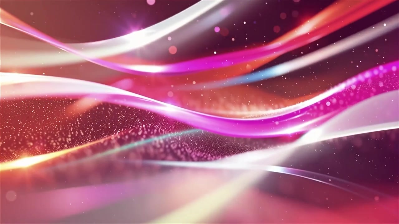 Abstract Flowing Light Waves Background