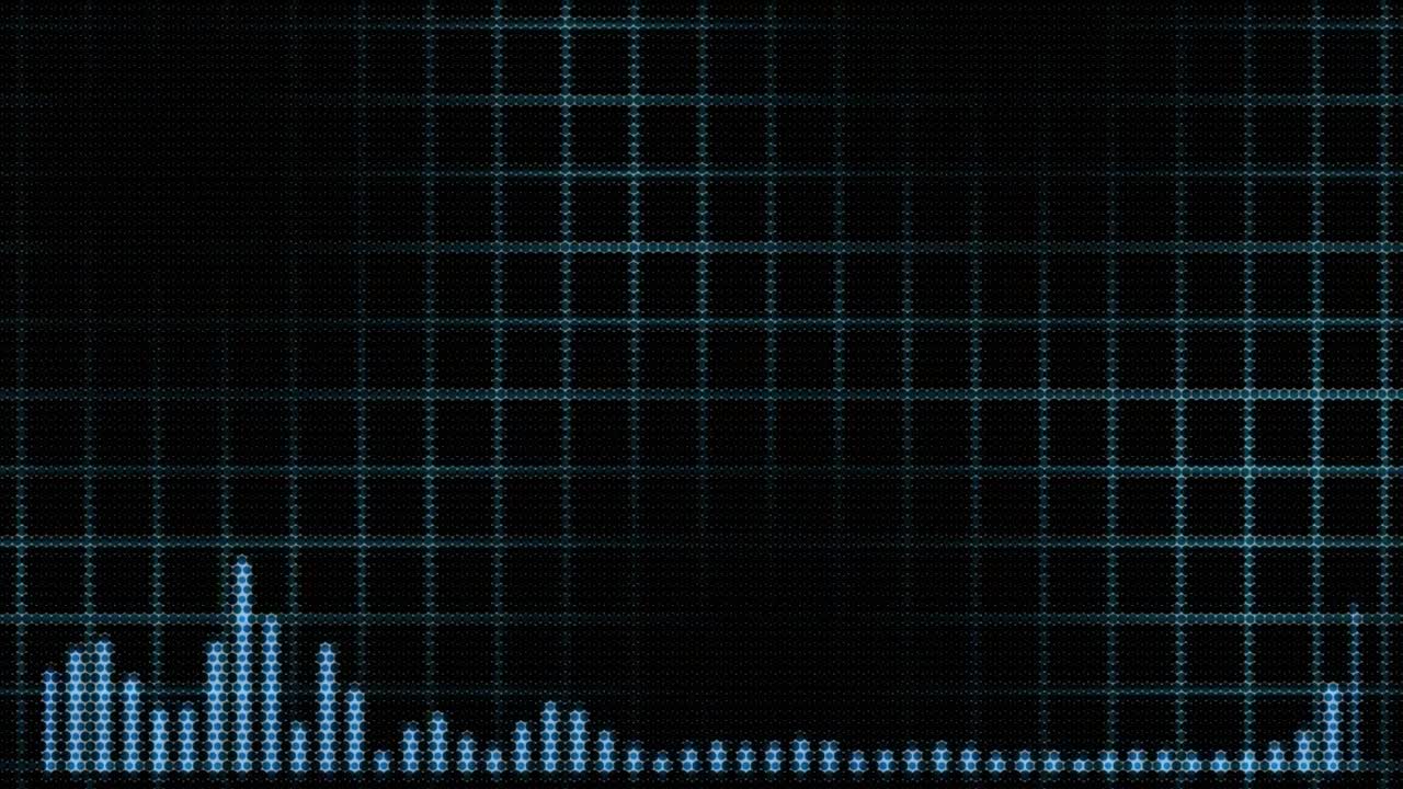 Computer generated animated moving motion background for web video film production