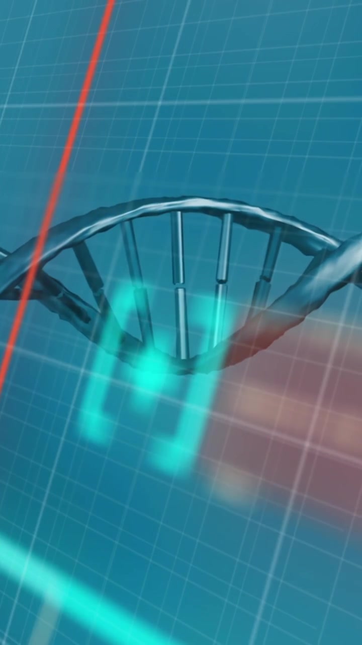 Animation of scope scanning over dna strand