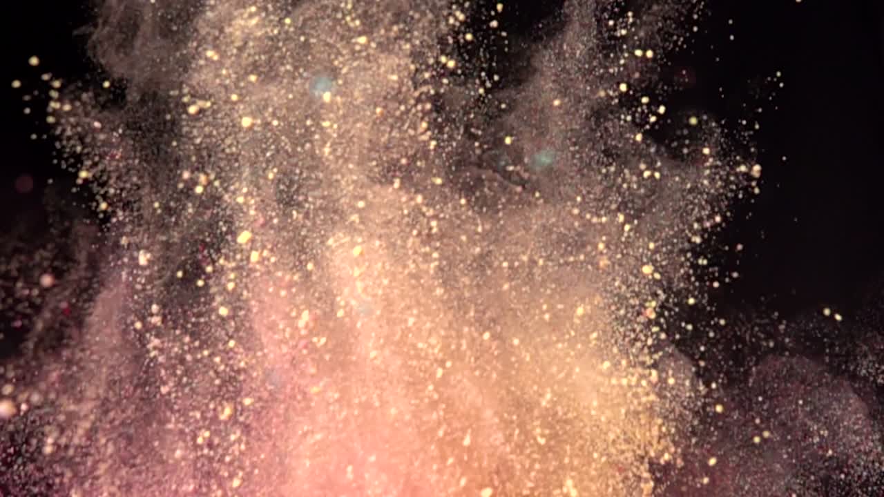 추상적인 파우더 폭발